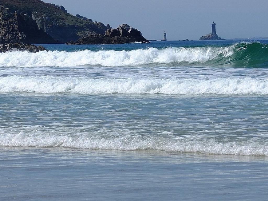 Au Calme A 10Mn Des Baies De Douarnenez Et Audierne Avec Cuisine A Disposition Mahalon Bagian luar foto